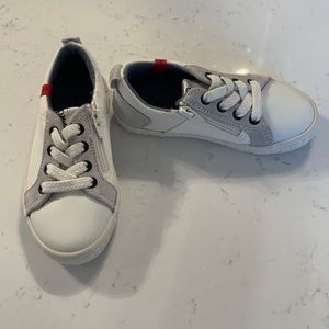 New Zara Tennis Shoes with Suede Back